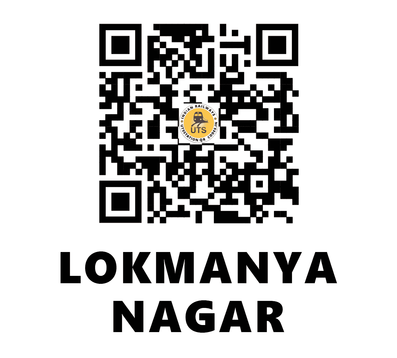 UTS QR Code for LOKMANYA NAGAR - LKMN - WR (MADHYA PRADESH)